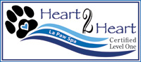 La Paw Spa Heart 2 Heart Level 1 Certified