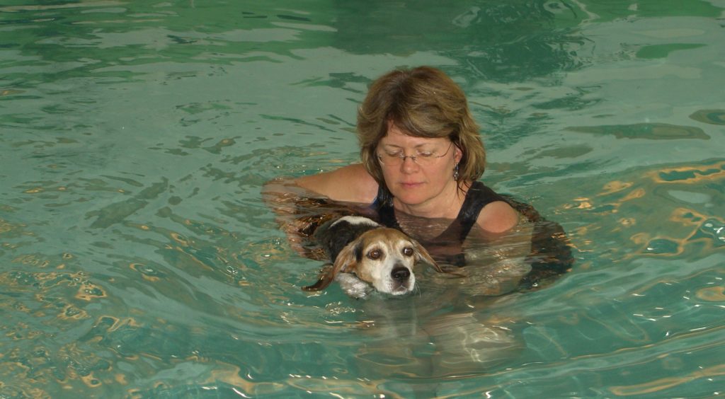 Cindy in the Pool